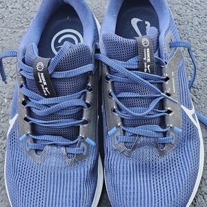 Nike Air Zoom Pegasus 40 Midnight Navy Blue/White Mens Running Shoes